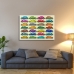 Abstract Art - Multi Coloured Beetles Poster-2